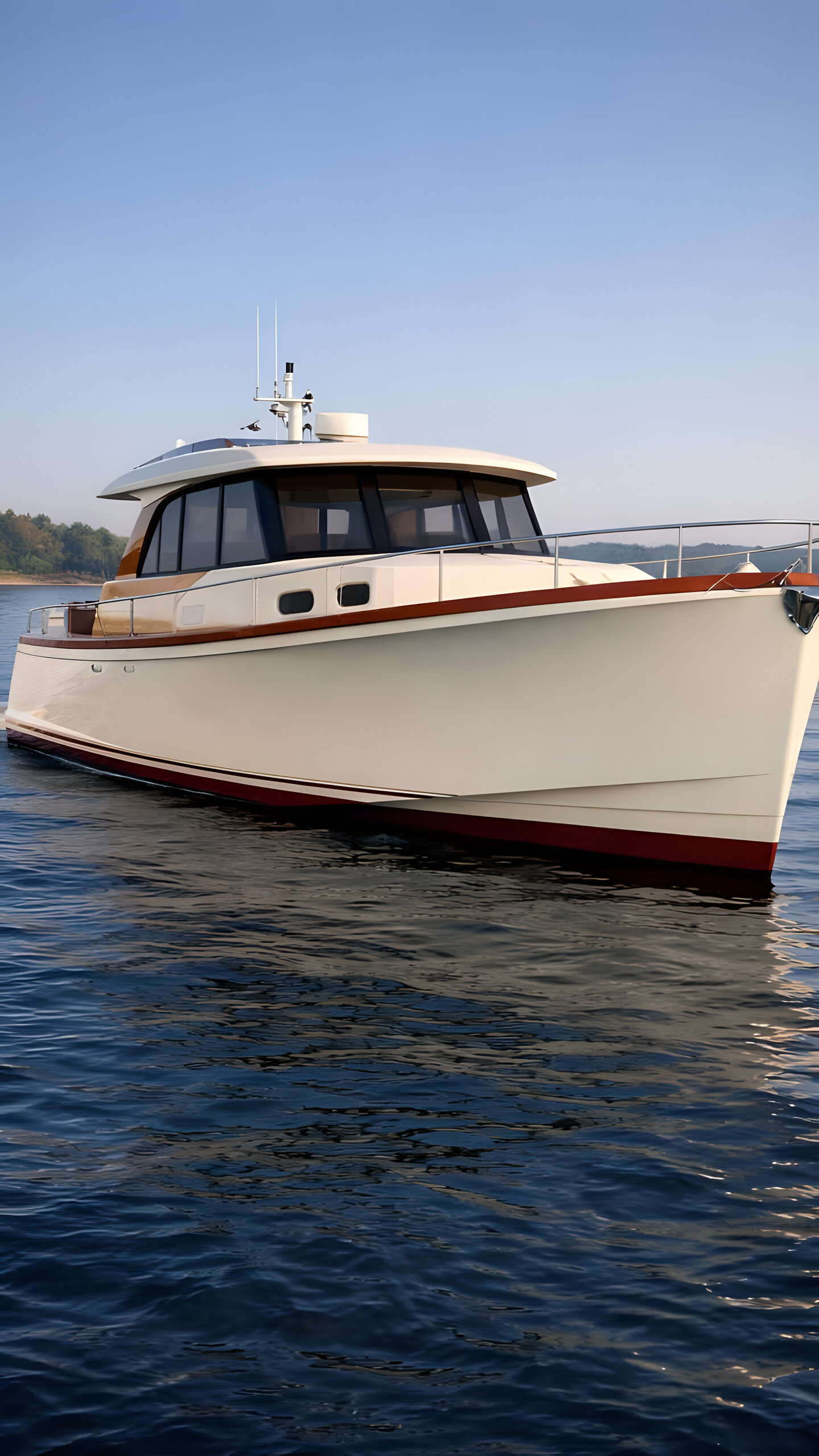 Beluga full profile at anchor — official Frida render